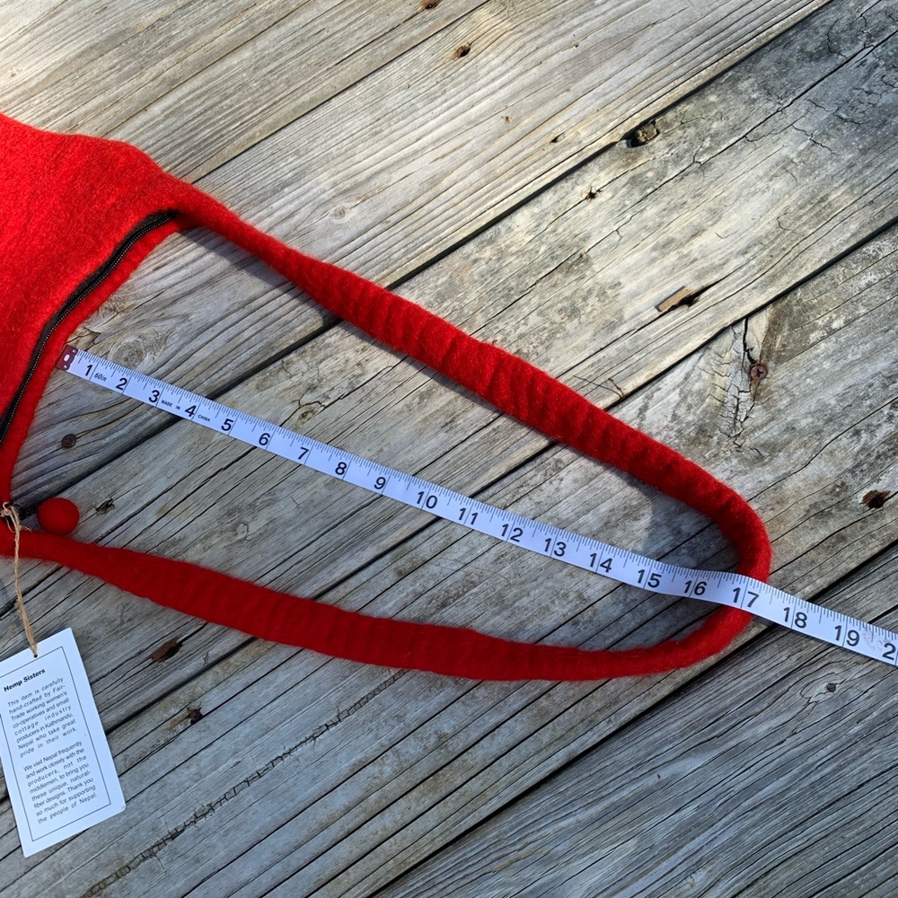 Hemp Sisters wool purse. NWT - Picture 14 of 14